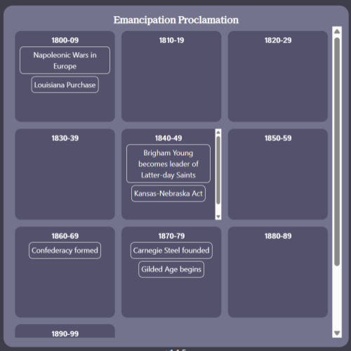 Apush Timeline App