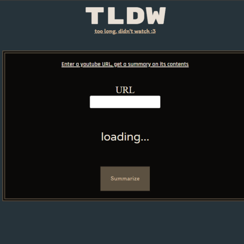 TLDW